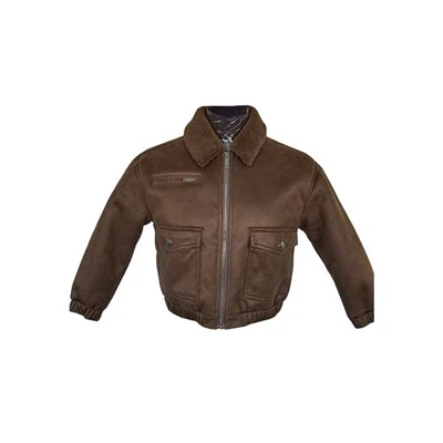 フェイクシャーリングボンバージャケット